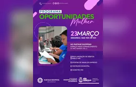 São Gonçalo promove “Oportunidades Mulher” nesta segunda-feira (23)
