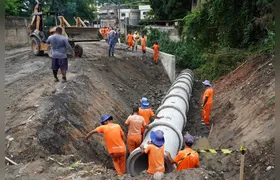São Gonçalo realiza obras em via após erosão devido às chuvas