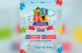 São Gonçalo recebe caminhada de conscientização do autismo