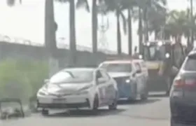 Tiroteio fecha pista da BR-101 na altura do Jardim Catarina, em São Gonçalo