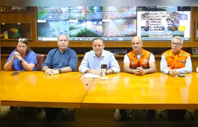 Ventania de 92 km/h coloca Niterói em estágio de alerta e mobiliza mais de 400 servidores