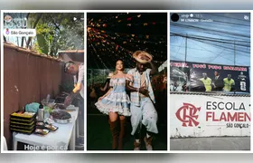 Vini Jr. leva Virginia para churrasco em São Gonçalo, e visita rende memes nas redes