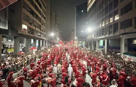 Viradouro reúne multidão em 'desfile da vitória' no Centro de Niterói