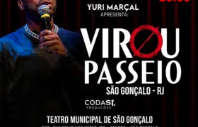 Yuri Marçal apresenta novo show solo no Teatro Municipal de São Gonçalo