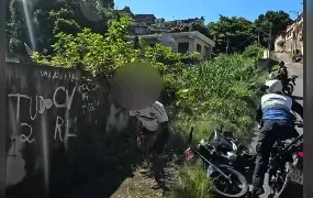 Ação cinematográfica: fuga termina com apreensão de menor em Niterói; vídeo