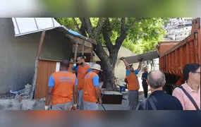 Ação conjunta retira construção irregular em Icaraí