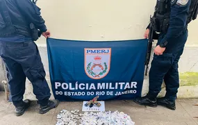 Ação da PM termina com dois presos por tráfico na Ititioca