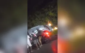 Acidente em Maria Paula deixa quatro crianças feridas