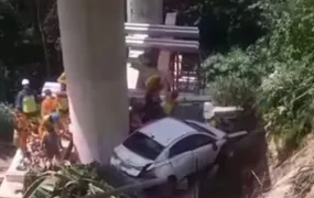 Acidente na Serra das Araras mata operário que atuava na Rodovia Presidente Dutra