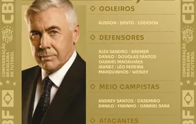 Ancelotti convoca seleção brasileira com novidades para encarar europeus