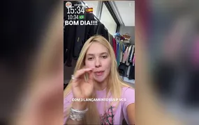 Após rumores de um possível término, Virginia Fonseca aparece em Madrid na casa de Vini Jr.