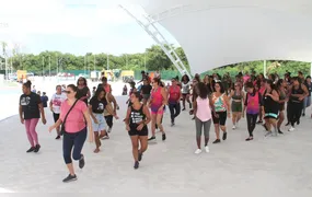 Aula de Charme movimenta o Parque RJ Nosso Sonho
