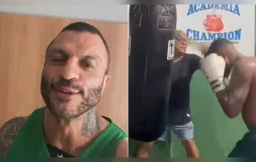 Bambam provoca Davi sobre preparação para luta: 'Vai sair apagado'