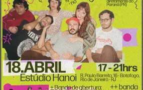 Bandas ‘em alta na cena’ de Niterói, Paraná e Rio se encontram em Botafogo neste sábado (18)