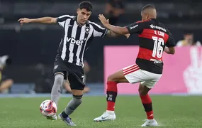 Botafogo e Flamengo se encontram, pelo Brasileirão, em momentos opostos na temporada