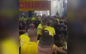 Briga generalizada após jogo do Brasil é registrada em Duque de Caxias