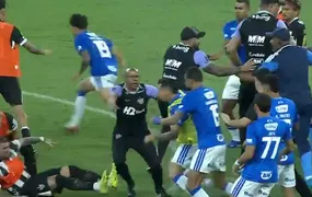 Briga generalizada entre Atlético e Cruzeiro será investigada pela Polícia Civil