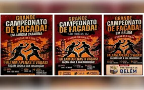 Cartazes divulgando suposto “Campeonato de Facadas” viralizam na internet
