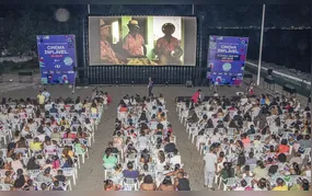 Cinema Inflável chega a Tanguá, no Rio, e reforça acesso à cultura