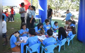 Colônia de férias leva lazer e diversão para crianças em Maricá