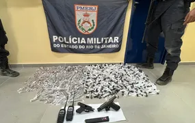 Conflito armado na Comunidade do Serrão, no Cubango, termina com dois presos e material entorpecente apreendido pela PM