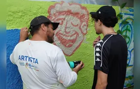 Curso de graffiti no CRIA promove formação artística gratuita em São Gonçalo