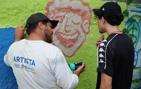 Curso de graffiti no CRIA promove formação artística gratuita em São Gonçalo