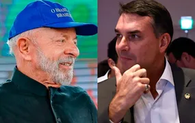 Pesquisa mostra Lula 10 ponto à frente de Flávio Bolsonaro na corrida presidencial 2026