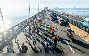 Desafio da Ponte 2026 terá esquema especial de trânsito na Ponte Rio-Niterói; Confira!