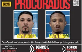 Disque Denúncia abre campanha para que foragidos da justiça acusados de tráfico no Rio sejam presos