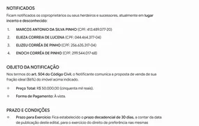 Edital de notificação - Associação Bíblica de São Gonçalo