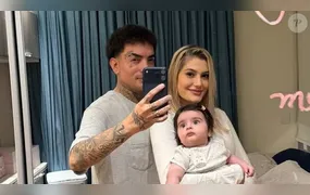 Esposa e filha de MC Guimê sofrem acidente de carro; cantor se pronuncia