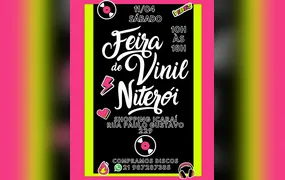 Feira de Discos em Niterói: Evento em Icaraí resgata a paixão pelo vinil neste sábado (11)