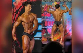 Filho de Xanddy e Carla Perez participa de primeiro campeonato de fisiculturismo