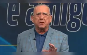 Galvão Bueno recebe alta após internação para tratar de pneumonia