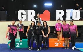 Ginasta mirim de São Gonçalo conquista bicampeonato estadual aos 10 anos