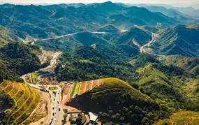 Governo inaugura primeira etapa da rodovia na Serra das Araras, no Rio