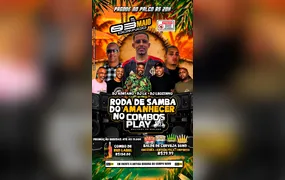 Grupo Amanhecer é atração de roda de samba nesse domingo (3) em SG