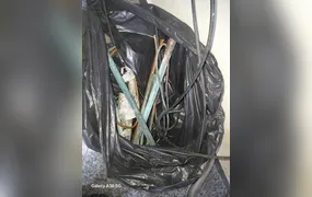 Guarda Municipal de São Gonçalo prende suspeito por furto de cabos e tubos de cobre