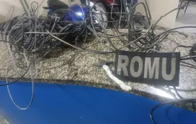 Guarda Municipal prende homem que furtou fios e invadiu obra no Alcântara