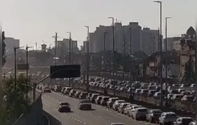 Helicóptero faz pouso de emergência na Linha Amarela, após ocorrência de acidente grave envolvendo motociclista