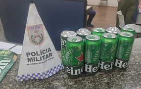 Homem é preso após furtar pack de cerveja no Terminal Rodoviário João Goulart, em Niterói