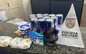 Homem é preso em flagrante por furto a supermercado no Centro de Niterói