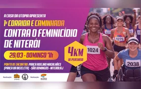 Instituto promove primeira corrida e caminhada contra o feminicídio em Niterói