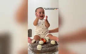 Lorena Maria celebra 10º mesversário do filho em festa simples sem MC Daniel