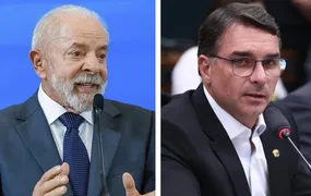 Lula lidera cenários contra Flávio Bolsonaro em nova pesquisa
