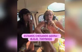 Malévola sobrevoa condomínio de Jojo Toddynho após cancelamento de briga e cantora reage; entenda