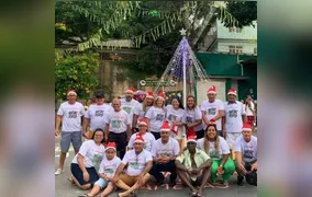 Moradores do Sapê, em Niterói, realizam festa anual do projeto "Natal bom é Natal para todos"