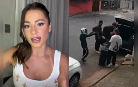 Nathalia Valente, o marido e um filmmaker sofrem assalto em SP