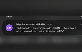 Nubank nega fim de atividades e diz que mensagem a clientes foi um "erro"